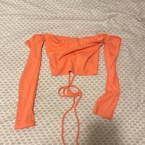 Pink off the shoulder top💕